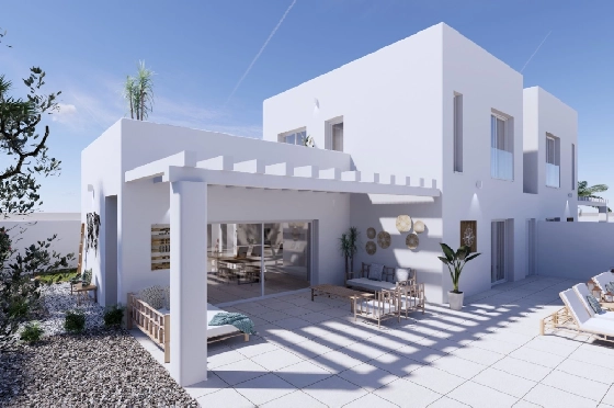Villa in Benissa zu verkaufen, Espace de vie 265 m², + KLIMA, Klimaanlage, Terrain 519 m², 4 Chambres &agrave; coucher, 3 Badezimmer, Pool, ref.: BI-MT.H-794-8