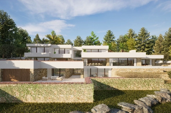 Villa in Moraira zu verkaufen, Espace de vie 2264 m², Klimaanlage, Terrain 2896 m², 6 Badezimmer, Pool, ref.: BI-MT.H-799-2