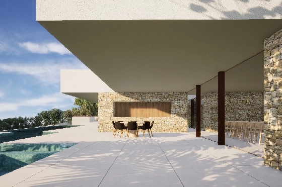 Villa in Moraira zu verkaufen, Espace de vie 2264 m², Klimaanlage, Terrain 2896 m², 6 Badezimmer, Pool, ref.: BI-MT.H-799-4