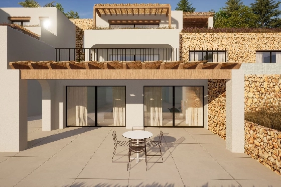 Villa in Moraira zu verkaufen, Espace de vie 2264 m², Baujahr 2024, Klimaanlage, Terrain 2896 m², 6 Chambres &agrave; coucher, 6 Badezimmer, Pool, ref.: BI-MT.H-800-7