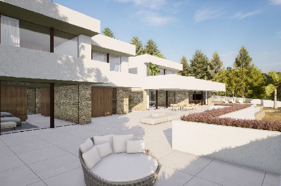 Villa in Moraira zu verkaufen, Espace de vie 2264 m², Baujahr 2024, Klimaanlage, Terrain 2896 m², 6 Chambres &agrave; coucher, 6 Badezimmer, Pool, ref.: BI-MT.H-800-8