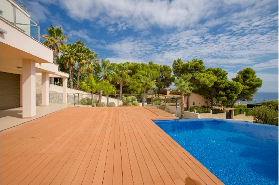 Villa in Moraira(Moravit) zu verkaufen, Espace de vie 559 m², Baujahr 2016, Klimaanlage, Terrain 1132 m², 4 Chambres &agrave; coucher, 5 Badezimmer, Pool, ref.: BI-MT.H-798-35