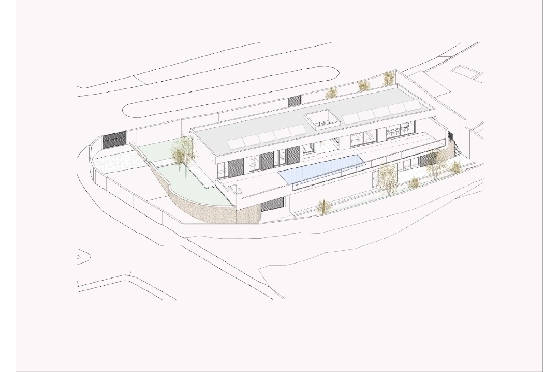 Villa in Benissa(La Fustera) zu verkaufen, Espace de vie 299 m², Baujahr 2024, Klimaanlage, Terrain 950 m², 4 Chambres &agrave; coucher, 3 Badezimmer, Pool, ref.: BI-BE.H-909-10