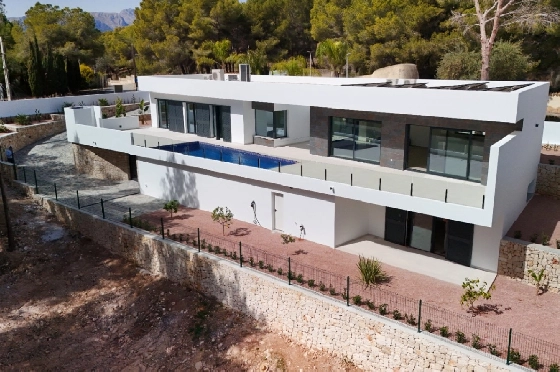 Villa in Benissa(La Fustera) zu verkaufen, Espace de vie 299 m², Baujahr 2024, Klimaanlage, Terrain 950 m², 4 Chambres &agrave; coucher, 3 Badezimmer, Pool, ref.: BI-BE.H-909-13