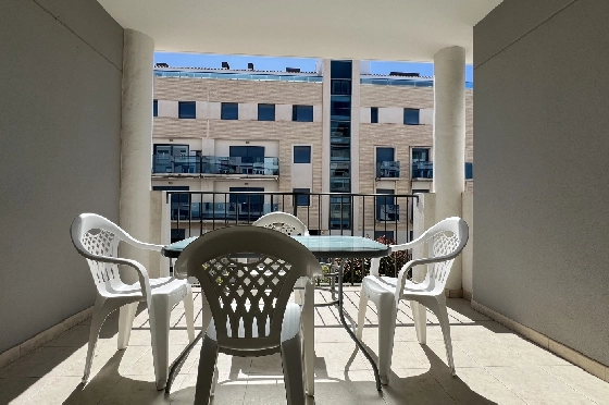 Apartment in Denia zur Ferienvermietung, Espace de vie 86 m², Baujahr 2006, Zustand modernisiert, + Zentralheizung, Klimaanlage, Terrain 46 m², 2 Chambres &agrave; coucher, 2 Badezimmer, Pool, ref.: T-0324-18