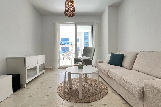 Apartment in Denia zur Ferienvermietung, Espace de vie 86 m², Baujahr 2006, Zustand modernisiert, + Zentralheizung, Klimaanlage, Terrain 46 m², 2 Chambres &agrave; coucher, 2 Badezimmer, Pool, ref.: T-0324-5