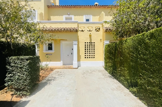 Reihenhaus in Denia-La Sella(La Sella) zu verkaufen, Espace de vie 92 m², Baujahr 2002, Klimaanlage, Terrain 64 m², 2 Chambres &agrave; coucher, 2 Badezimmer, Pool, ref.: JS-0924-19