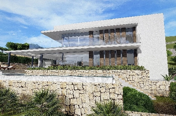 Villa in Javea zu verkaufen, Espace de vie 329 m², Klimaanlage, 4 Chambres &agrave; coucher, 4 Badezimmer, Pool, ref.: BS-84461897-2