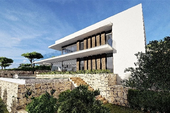 Villa in Javea zu verkaufen, Espace de vie 329 m², Klimaanlage, 4 Chambres &agrave; coucher, 4 Badezimmer, Pool, ref.: BS-84461897-3