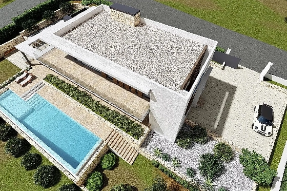 Villa in Javea zu verkaufen, Espace de vie 329 m², Klimaanlage, 4 Chambres &agrave; coucher, 4 Badezimmer, Pool, ref.: BS-84461897-4