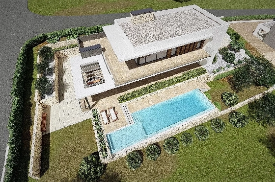 Villa in Javea zu verkaufen, Espace de vie 329 m², Klimaanlage, 4 Chambres &agrave; coucher, 4 Badezimmer, Pool, ref.: BS-84461897-6