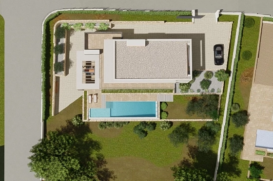 Villa in Javea zu verkaufen, Espace de vie 329 m², Klimaanlage, 4 Chambres &agrave; coucher, 4 Badezimmer, Pool, ref.: BS-84461897-8
