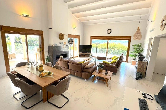 Villa in Javea(Ermita) zu verkaufen, Espace de vie 400 m², Baujahr 2018, Zustand neuwertig, + Fussbodenheizung, Klimaanlage, Terrain 1596 m², 3 Chambres &agrave; coucher, 2 Badezimmer, Pool, ref.: AS-0624-14