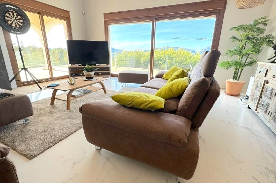 Villa in Javea(Ermita) zu verkaufen, Espace de vie 400 m², Baujahr 2018, Zustand neuwertig, + Fussbodenheizung, Klimaanlage, Terrain 1596 m², 3 Chambres &agrave; coucher, 2 Badezimmer, Pool, ref.: AS-0624-15