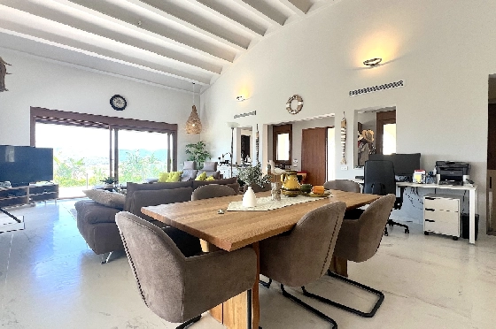 Villa in Javea(Ermita) zu verkaufen, Espace de vie 400 m², Baujahr 2018, Zustand neuwertig, + Fussbodenheizung, Klimaanlage, Terrain 1596 m², 3 Chambres &agrave; coucher, 2 Badezimmer, Pool, ref.: AS-0624-16