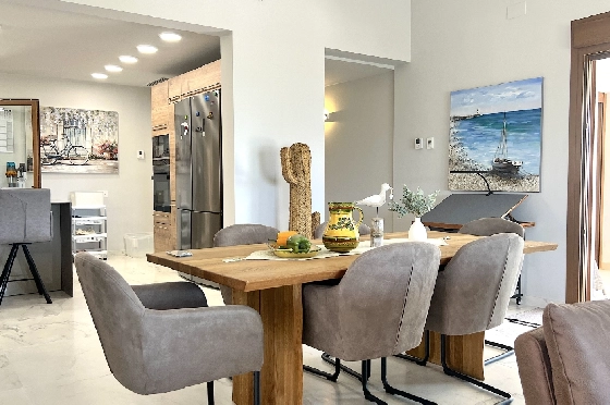 Villa in Javea(Ermita) zu verkaufen, Espace de vie 400 m², Baujahr 2018, Zustand neuwertig, + Fussbodenheizung, Klimaanlage, Terrain 1596 m², 3 Chambres &agrave; coucher, 2 Badezimmer, Pool, ref.: AS-0624-18