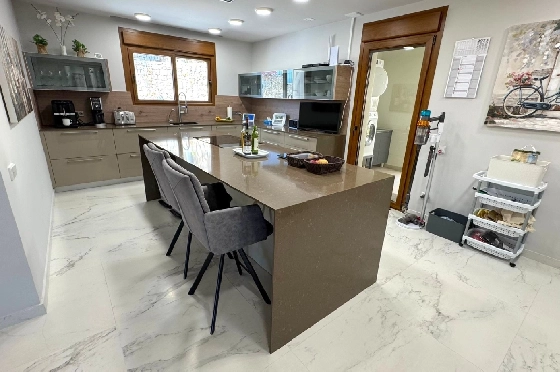 Villa in Javea(Ermita) zu verkaufen, Espace de vie 400 m², Baujahr 2018, Zustand neuwertig, + Fussbodenheizung, Klimaanlage, Terrain 1596 m², 3 Chambres &agrave; coucher, 2 Badezimmer, Pool, ref.: AS-0624-23