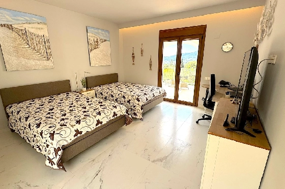 Villa in Javea(Ermita) zu verkaufen, Espace de vie 400 m², Baujahr 2018, Zustand neuwertig, + Fussbodenheizung, Klimaanlage, Terrain 1596 m², 3 Chambres &agrave; coucher, 2 Badezimmer, Pool, ref.: AS-0624-25