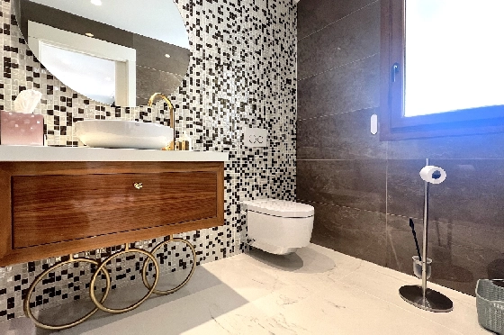 Villa in Javea(Ermita) zu verkaufen, Espace de vie 400 m², Baujahr 2018, Zustand neuwertig, + Fussbodenheizung, Klimaanlage, Terrain 1596 m², 3 Chambres &agrave; coucher, 2 Badezimmer, Pool, ref.: AS-0624-29