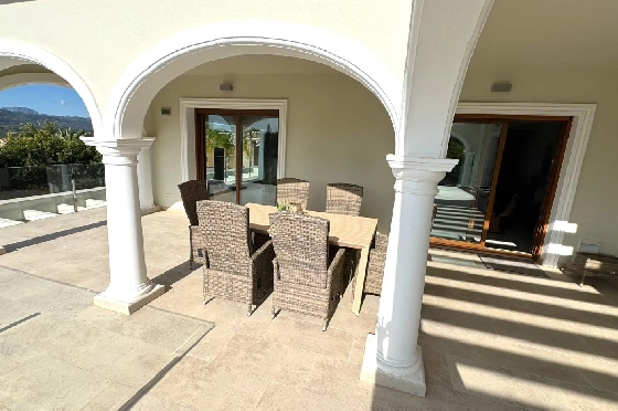 Villa in Javea(Ermita) zu verkaufen, Espace de vie 400 m², Baujahr 2018, Zustand neuwertig, + Fussbodenheizung, Klimaanlage, Terrain 1596 m², 3 Chambres &agrave; coucher, 2 Badezimmer, Pool, ref.: AS-0624-36