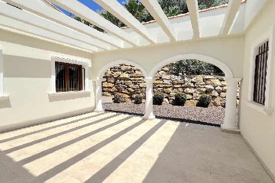 Villa in Javea(Ermita) zu verkaufen, Espace de vie 400 m², Baujahr 2018, Zustand neuwertig, + Fussbodenheizung, Klimaanlage, Terrain 1596 m², 3 Chambres &agrave; coucher, 2 Badezimmer, Pool, ref.: AS-0624-37
