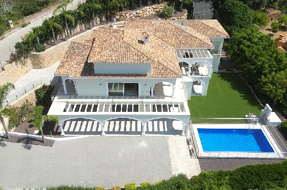 Villa in Javea(Ermita) zu verkaufen, Espace de vie 400 m², Baujahr 2018, Zustand neuwertig, + Fussbodenheizung, Klimaanlage, Terrain 1596 m², 3 Chambres &agrave; coucher, 2 Badezimmer, Pool, ref.: AS-0624-4