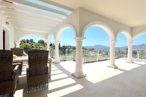 Villa in Javea(Ermita) zu verkaufen, Espace de vie 400 m², Baujahr 2018, Zustand neuwertig, + Fussbodenheizung, Klimaanlage, Terrain 1596 m², 3 Chambres &agrave; coucher, 2 Badezimmer, Pool, ref.: AS-0624-7