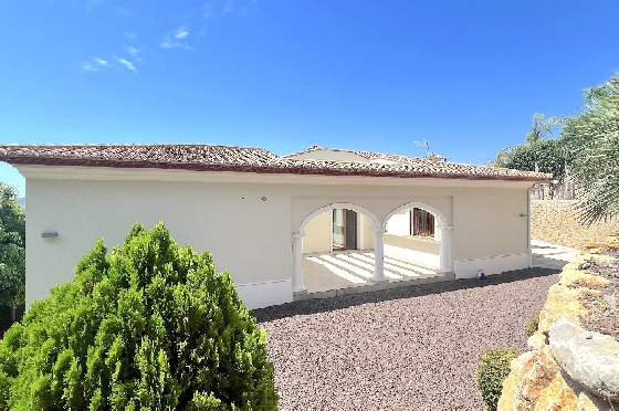 Villa in Javea(Ermita) zu verkaufen, Espace de vie 400 m², Baujahr 2018, Zustand neuwertig, + Fussbodenheizung, Klimaanlage, Terrain 1596 m², 3 Chambres &agrave; coucher, 2 Badezimmer, Pool, ref.: AS-0624-8