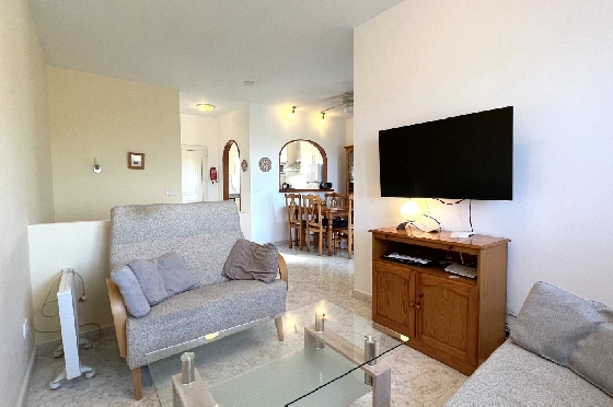 Reihenhaus-Mitte in Pedreguer(Monte Pedreguer) zu verkaufen, Espace de vie 90 m², Baujahr 2002, Zustand gepflegt, + KLIMA, Klimaanlage, Terrain 109 m², 2 Chambres &agrave; coucher, 1 Badezimmer, Pool, ref.: AS-0724-10
