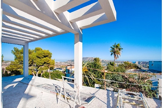 Villa in Moraira zu verkaufen, Espace de vie 415 m², Baujahr 2016, Klimaanlage, Terrain 817 m², 3 Chambres &agrave; coucher, 2 Badezimmer, Pool, ref.: AM-10898DA-1