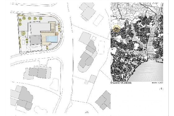 Villa in Moraira zu verkaufen, Espace de vie 415 m², Baujahr 2016, Klimaanlage, Terrain 817 m², 3 Chambres &agrave; coucher, 2 Badezimmer, Pool, ref.: AM-10898DA-16
