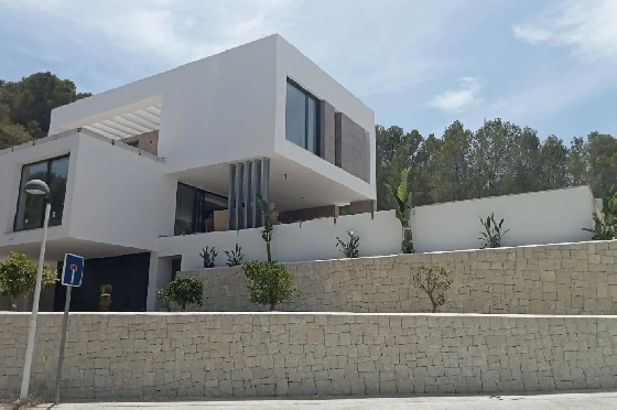 Villa in Moraira zu verkaufen, Espace de vie 394 m², Baujahr 2020, Klimaanlage, Terrain 800 m², 4 Chambres &agrave; coucher, 3 Badezimmer, Pool, ref.: AM-11509DA-1