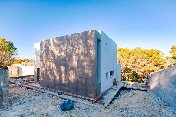 Villa in Moraira zu verkaufen, Espace de vie 394 m², Baujahr 2020, Klimaanlage, Terrain 800 m², 4 Chambres &agrave; coucher, 3 Badezimmer, Pool, ref.: AM-11509DA-16