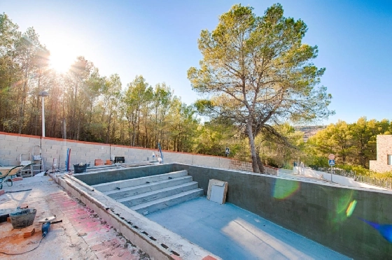 Villa in Moraira zu verkaufen, Espace de vie 394 m², Baujahr 2020, Klimaanlage, Terrain 800 m², 4 Chambres &agrave; coucher, 3 Badezimmer, Pool, ref.: AM-11509DA-20