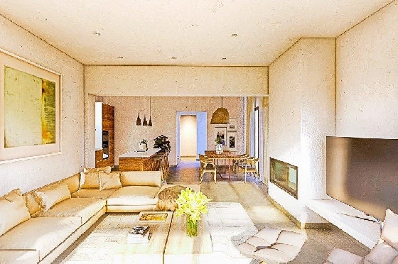 Villa in Oliva zu verkaufen, Espace de vie 262 m², Baujahr 2022, Klimaanlage, Terrain 462 m², 4 Chambres &agrave; coucher, 5 Badezimmer, Pool, ref.: AM-11592DA-7