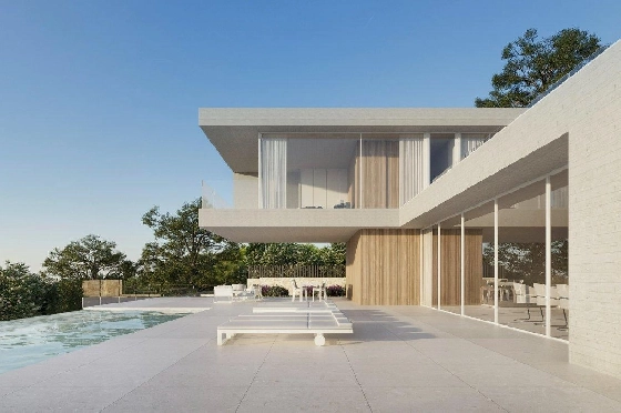Villa in Benissa zu verkaufen, Espace de vie 548 m², Baujahr 2022, Klimaanlage, Terrain 964 m², 4 Chambres &agrave; coucher, 4 Badezimmer, Pool, ref.: AM-11760DA-3
