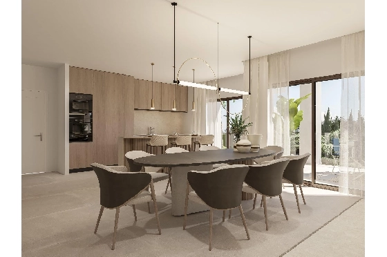 Villa in Javea zu verkaufen, Espace de vie 185 m², Baujahr 2024, Klimaanlage, Terrain 1000 m², 4 Chambres &agrave; coucher, 3 Badezimmer, Pool, ref.: AM-12073DA-5