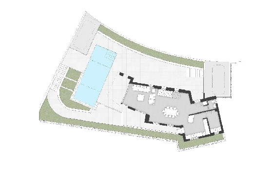 Villa in Moraira zu verkaufen, Espace de vie 286 m², Baujahr 2024, Klimaanlage, Terrain 800 m², 3 Chambres &agrave; coucher, 2 Badezimmer, Pool, ref.: AM-12126DA-9