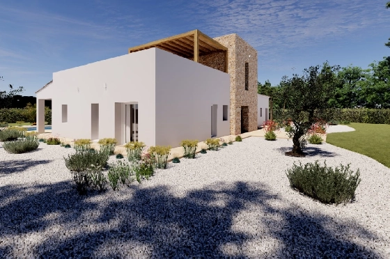 Finca in Benissa zu verkaufen, Espace de vie 305 m², Baujahr 2024, Klimaanlage, Terrain 10000 m², 3 Chambres &agrave; coucher, 3 Badezimmer, Pool, ref.: AM-12208DA-12