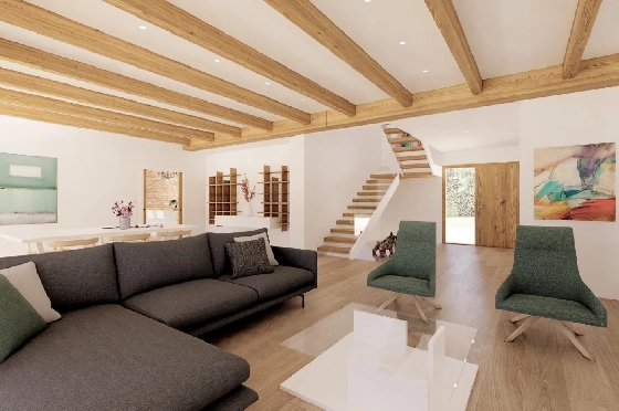 Finca in Benissa zu verkaufen, Espace de vie 305 m², Baujahr 2024, Klimaanlage, Terrain 10000 m², 3 Chambres &agrave; coucher, 3 Badezimmer, Pool, ref.: AM-12208DA-16