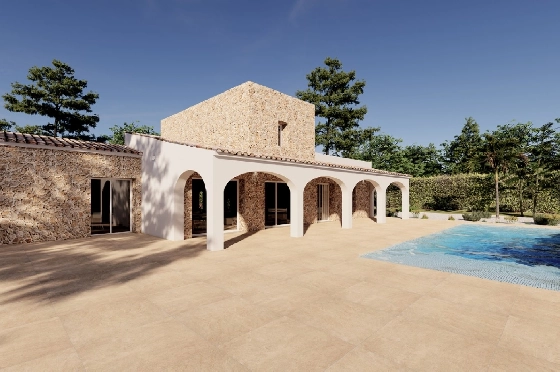 Finca in Benissa zu verkaufen, Espace de vie 305 m², Baujahr 2024, Klimaanlage, Terrain 10000 m², 3 Chambres &agrave; coucher, 3 Badezimmer, Pool, ref.: AM-12208DA-6