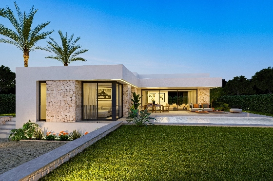 Villa in Denia zu verkaufen, Espace de vie 151 m², Klimaanlage, Terrain 832 m², 3 Chambres &agrave; coucher, 2 Badezimmer, Pool, ref.: UM-UV-ALCIPE-1