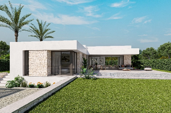 Villa in Denia zu verkaufen, Espace de vie 151 m², Klimaanlage, Terrain 832 m², 3 Chambres &agrave; coucher, 2 Badezimmer, Pool, ref.: UM-UV-ALCIPE-7