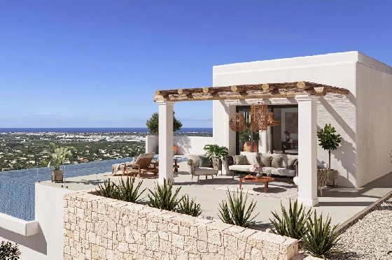 Villa in Pedreguer zu verkaufen, Espace de vie 159 m², Klimaanlage, Terrain 1272 m², 3 Chambres &agrave; coucher, 2 Badezimmer, Pool, ref.: UM-UV-JUCAR-1