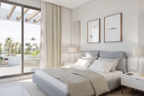 Erdgeschoss Apartment in Torrevieja zu verkaufen, Wohnfläche 90 m², Zustand Erstbezug, + fussboden, Klimaanlage, 2 Schlafzimmer, 2 Badezimmer, Pool, ref.: HA-TON-162-A01-6