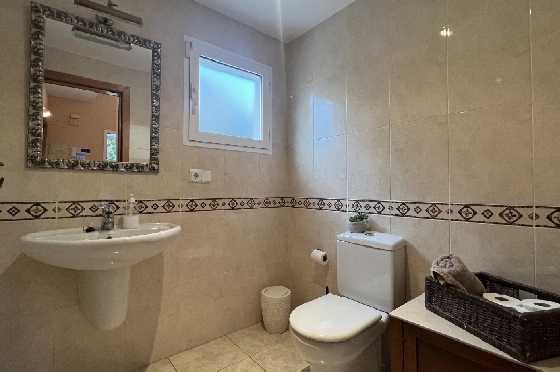 Villa in Gata de Gorgos(Monte Pedreguer) zur Ferienvermietung, Espace de vie 180 m², Baujahr 2006, + Ofen, Klimaanlage, Terrain 600 m², 3 Chambres &agrave; coucher, 3 Badezimmer, Pool, ref.: T-0624-23