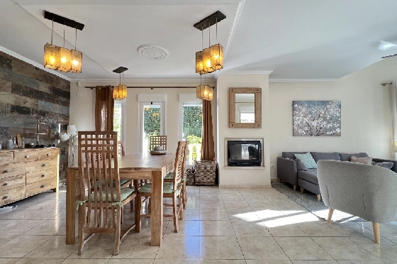 Villa in Gata de Gorgos(Monte Pedreguer) zur Ferienvermietung, Espace de vie 180 m², Baujahr 2006, + Ofen, Klimaanlage, Terrain 600 m², 3 Chambres &agrave; coucher, 3 Badezimmer, Pool, ref.: T-0624-3