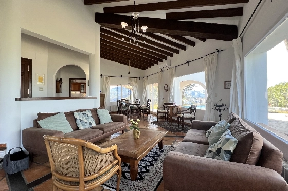 Villa in Pego-Monte Pego zu verkaufen, Espace de vie 310 m², Baujahr 1988, + Zentralheizung, Klimaanlage, Terrain 3370 m², 4 Chambres &agrave; coucher, 4 Badezimmer, Pool, ref.: JS-0425-10
