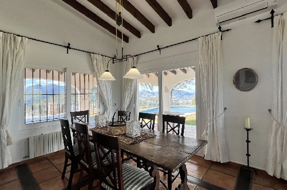Villa in Pego-Monte Pego zu verkaufen, Espace de vie 310 m², Baujahr 1988, + Zentralheizung, Klimaanlage, Terrain 3370 m², 4 Chambres &agrave; coucher, 4 Badezimmer, Pool, ref.: JS-0425-12