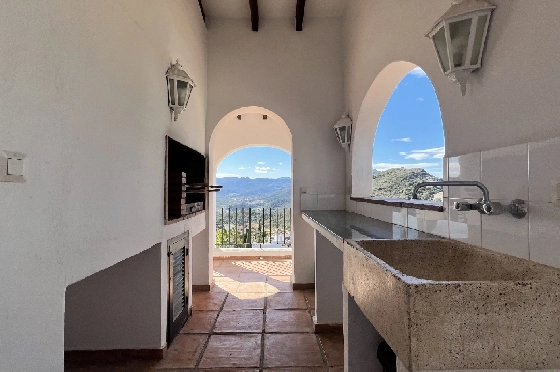 Villa in Pego-Monte Pego zu verkaufen, Espace de vie 310 m², Baujahr 1988, + Zentralheizung, Klimaanlage, Terrain 3370 m², 4 Chambres &agrave; coucher, 4 Badezimmer, Pool, ref.: JS-0425-28